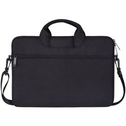 Mobigear Oxford Laptop Schoudertas 13 - 14 inch Laptoptas - Zwart
