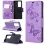 Mobigear Butterfly Huawei P40 Pro Hoesje Bookcase Portemonnee - Paars