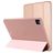 Mobigear Tri-Fold Gel iPad Pro 12.9 Inch (2021) Hoes TPU,Kunstleer Bookcase - Roségoud
