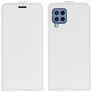 Mobigear Samsung Galaxy M22 Hoesje Flipcase - Wit