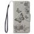 Mobigear Butterfly iPhone 7 Hoesje Bookcase Portemonnee - Grijs