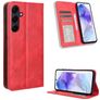 Mobigear Sensation Samsung Galaxy A35 Hoesje Bookcase Portemonnee - Rood