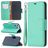 Mobigear Excellent iPhone 12 Pro Hoesje Bookcase Portemonnee - Turquoise