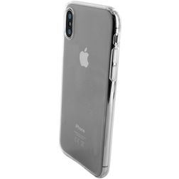 Mobiparts Classic Doorzichtig iPhone XS Hoesje Flexibel TPU Backcover - Transparant
