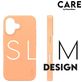 CARE by PanzerGlass Fashionable iPhone 16 Siliconen MagSafe Hoesje Backcover - Peachy