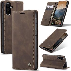 CaseMe 013 Samsung Galaxy A56 Hoesje Bookcase Portemonnee - Bruin