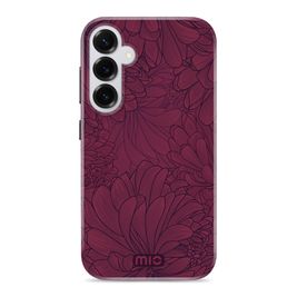 MIO Samsung Galaxy S25 Plus MagSafe Hoesje Hardcase Backcover - Berry Blooms