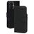 Mobiparts iPhone 16 MagSafe Hoesje Echt Leer Uitneembare 2in1 Bookcase Portemonnee - Zwart