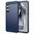 Mobigear Brushed Slim Samsung Galaxy S24 FE Hoesje Flexibel TPU Backcover - Blauw