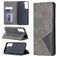 Mobigear Rhombus Slim Samsung Galaxy S21 Hoesje Bookcase - Grijs