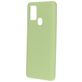 Mobiparts Samsung Galaxy A21s Siliconen Hoesje Backcover - Pistache Green