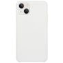 Mobigear Rubber Touch iPhone 15 Siliconen Hoesje Backcover - Wit