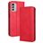Mobigear Sensation Nokia G60 5G Hoesje Bookcase Portemonnee - Rood