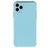 Mobigear Cushion iPhone 12 Pro Max Hoesje Flexibel TPU Backcover Shockproof - Blauw