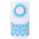 Mobigear Design iPhone XS Max Hoesje Flexibel TPU Backcover - Mandala Blauw