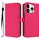 Mobigear Urban Wallet iPhone 16 Pro Hoesje Bookcase Portemonnee - Magenta