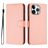 Mobigear Urban Wallet iPhone 16 Pro Max Hoesje Bookcase Portemonnee - Roze