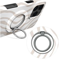 MIO Holder MagSafe Telefoon Ring - Sandy Zebra Universeel