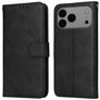 Mobigear Wallet iPhone 17 Pro Max Hoesje Bookcase Portemonnee - Zwart