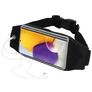 Mobiparts Comfort Fit Belt Telefoonhouder Hardlopen Samsung Galaxy A72 Sport Hoesje Neopreen Heuptas - Zwart