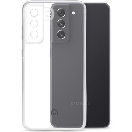 Mobilize Gelly Doorzichtig Samsung Galaxy S21 FE Hoesje Flexibel TPU Backcover - Transparant