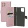 Mobiparts Saffiano Wallet Samsung Galaxy A42 Hoesje Bookcase Portemonnee - Roze