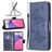 Mobigear Butterfly Samsung Galaxy A33 Hoesje Bookcase Portemonnee - Blauw