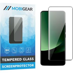 Mobigear Premium Xiaomi 13 Ultra Glazen Screenprotector - Case Friendly - Zwart