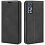 Mobigear Retro Slim TCL 30 Plus Hoesje Bookcase Portemonnee - Zwart