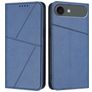 Mobigear Frosted Flip iPhone Air Hoesje Bookcase Portemonnee - Blauw