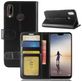 Mobigear Wallet Huawei P20 Lite (2018) Hoesje Bookcase Portemonnee - Zwart