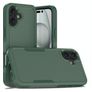 Mobigear Heavy Armor iPhone 16 Plus Hoesje Hardcase Backcover Shockproof - Groen