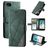 Mobigear Rhombus iPhone 8 Hoesje Bookcase Portemonnee - Groen
