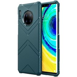 Mobigear Diamond Huawei Mate 30 Pro Hoesje Flexibel TPU Backcover - Groen
