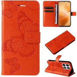 Mobigear Butterfly Xiaomi 14T Pro Hoesje Bookcase Portemonnee - Oranje