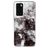Mobigear Marble Huawei P40 Hoesje Flexibel TPU Backcover - Zwart / Wit