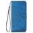 Mobigear Mandala Motorola One Fusion Plus Hoesje Bookcase Portemonnee - Blauw