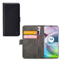 Mobilize Classic Gelly Wallet Motorola Moto G 5G Hoesje Bookcase Portemonnee - Zwart