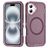 Mobigear Rugged Mag iPhone 16 Plus MagSafe Hoesje Hardcase Backcover Shockproof - Paars