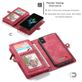 Caseme 008 iPhone XS Hoesje Uitneembare 2in1 Bookcase Portemonnee - Rood