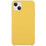 Mobigear Rubber Touch iPhone 15 Siliconen Hoesje Backcover - Geel