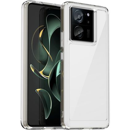Mobigear Crystal Doorzichtig Xiaomi 13T Hoesje Hardcase Backcover - Transparant