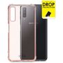 My Style Protective Flex Samsung Galaxy A7 (2018) Hoesje Flexibel TPU Backcover Shockproof - Soft Pink