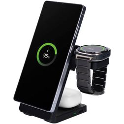Mobiparts Foldable Laadstation (Qi) 15W - Zwart