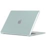 Mobigear Glossy MacBook Air 15 Inch (2023-2026) Hoes Hardshell Laptopcover MacBook Case - Groen - Model A2941 / A3114 / A3241 / A3448