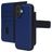 Mobiparts iPhone 17 Hoesje Echt Leer Uitneembare 2in1 Bookcase Portemonnee - Blauw