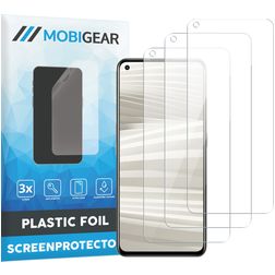 Mobigear Realme GT2 Pro Screenprotector Folie - Case Friendly (3-Pack)