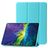 Mobigear Tri-Fold Gel iPad 10 (2022) Hoes TPU,Kunstleer Bookcase - Turquoise