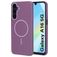 Mobiparts Slim Line Samsung Galaxy A16 MagSafe Hoesje Hardcase Backcover - Imperial Purple