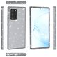 Mobigear Glitter Samsung Galaxy Note 20 Ultra Hoesje Hardcase Backcover - Grijs